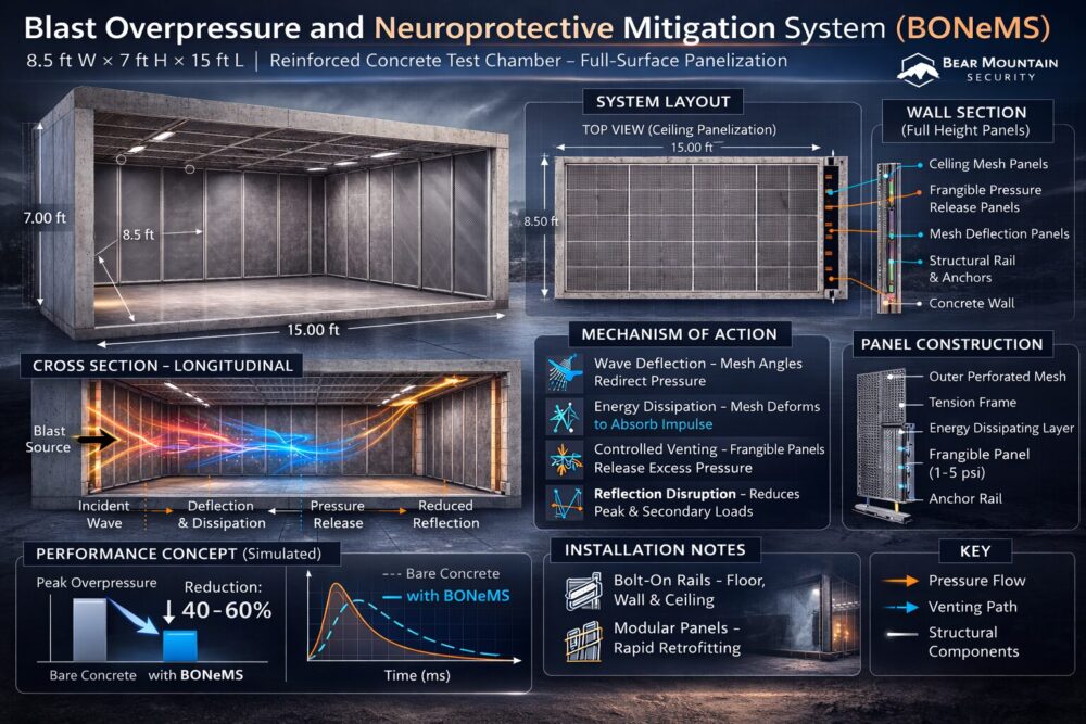 Blast Overpressure and Neuroprotective Mitigation System